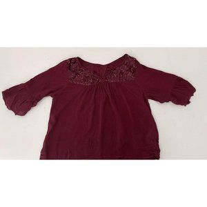 Abercrombie kids girls size medium 3/4 sleeve
